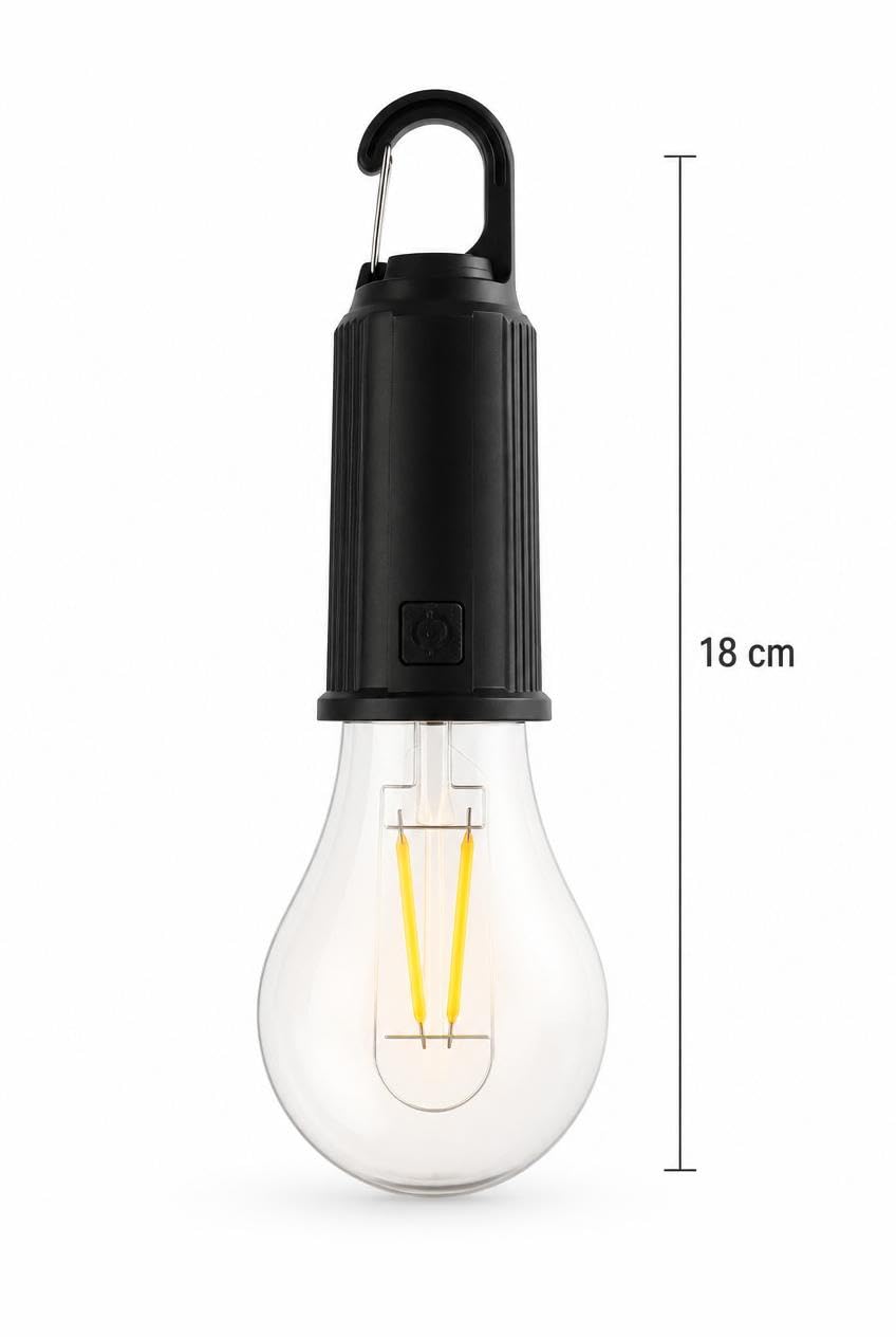 Busstier Type C Şarjlı Kamp Lambası Solar Şarj Destekli Taşınabilir LED Kamp Ampulü Sıcak Işık Modlu Askılı Acil Durum Çadır Lambası Outdoor Gece Lambası
