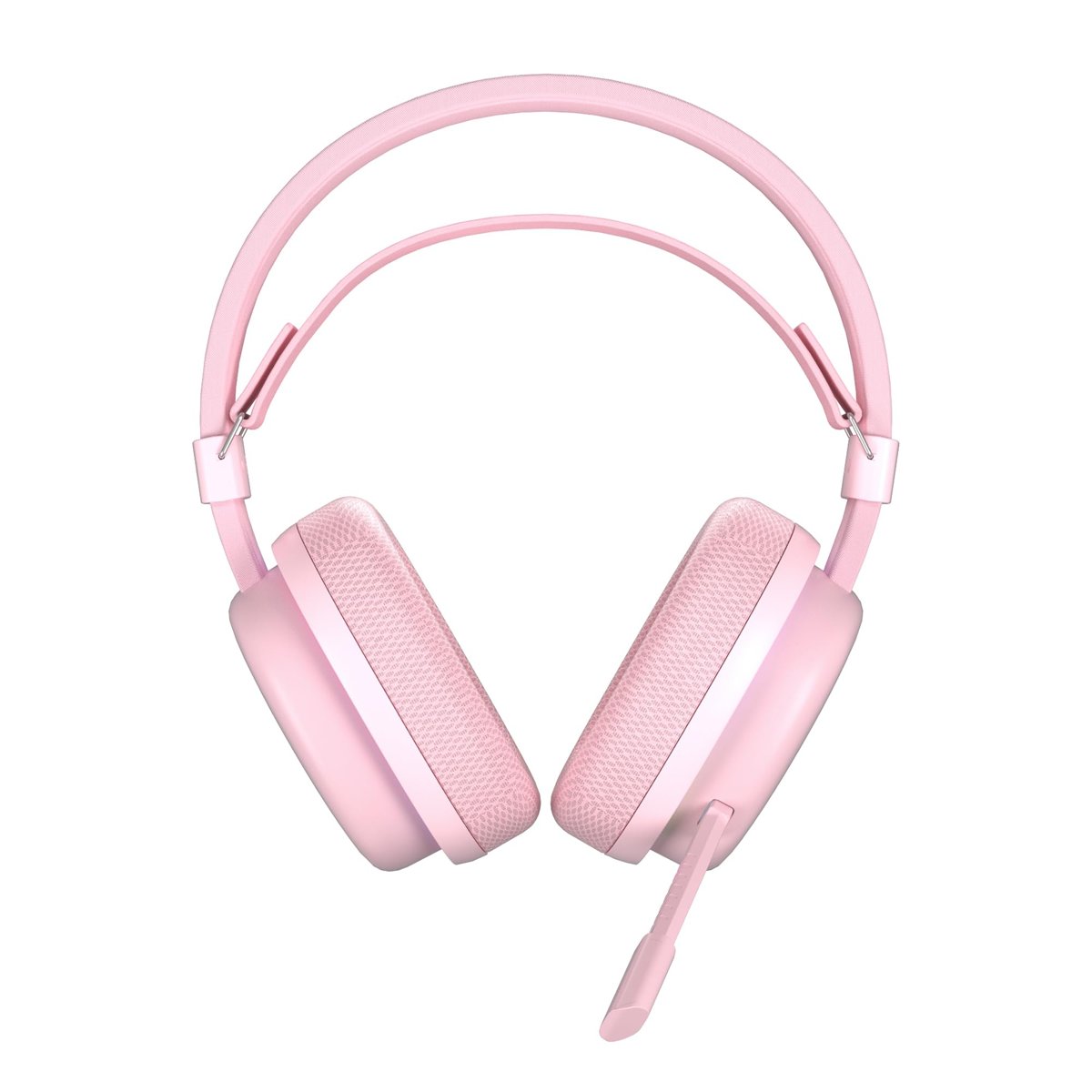 Aula G7 Tri Mode Kablosuz RGB Gaming Mikrofonlu Oyuncu Kulaklığı 40mm Driver Gürültü Engelleyici Pembe