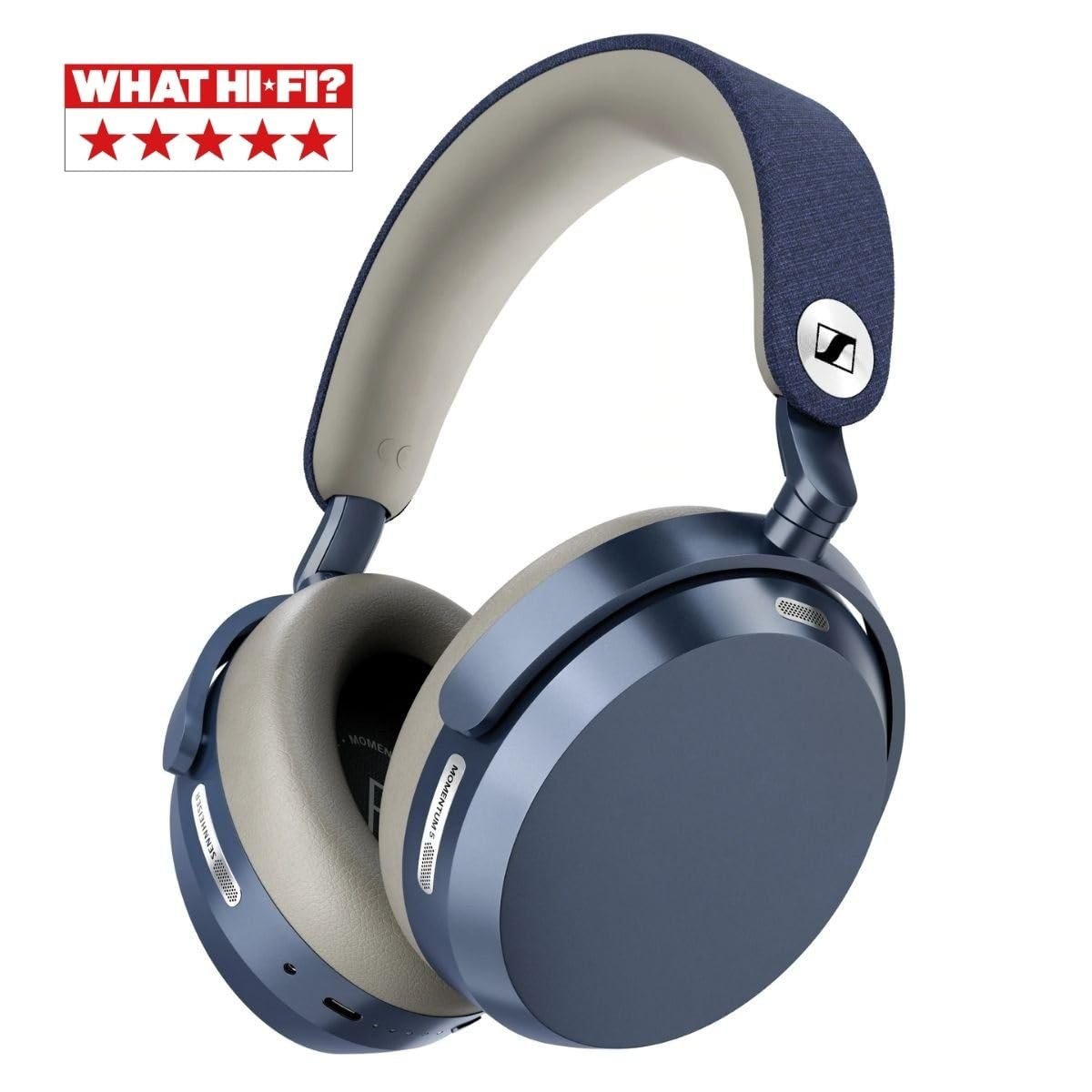 Sennheiser Momentum 5 Kablosuz Kulak Üstü Bluetooth Kulaklık - Denim
