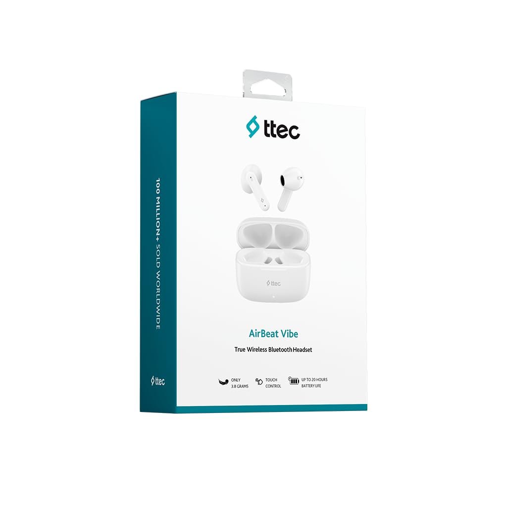 ttec AirBeat Vibe Gerçek Kablosuz TWS Bluetooth Kulaklık 2KM176