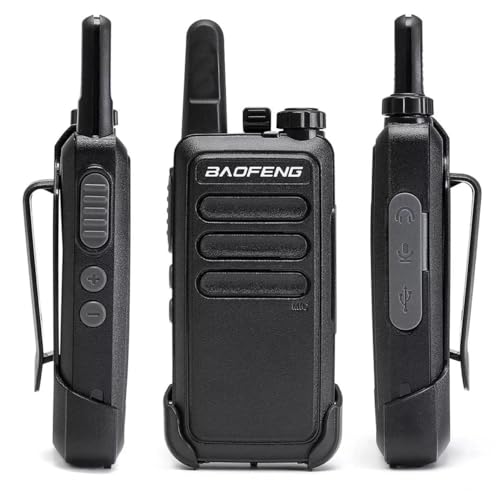 Valkyrie PMR Baofeng 2 Adet BF-R5 El Telsizi Seti - Çift Kulaklık 2li Set Lisanssız Şarjlı 16 Kanal Vox Telsiz Seti