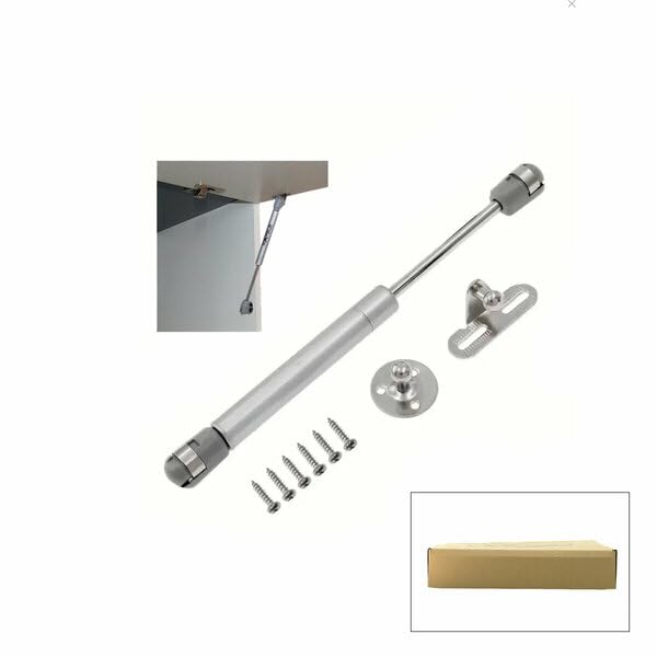 AEE® 100N Gazlı Dolap Kapak Amortisörü Piston | Yavaş Kapanır Kapak Kaldırma Destek Mekanizması | Mobilya Kapak Destek Pistonu