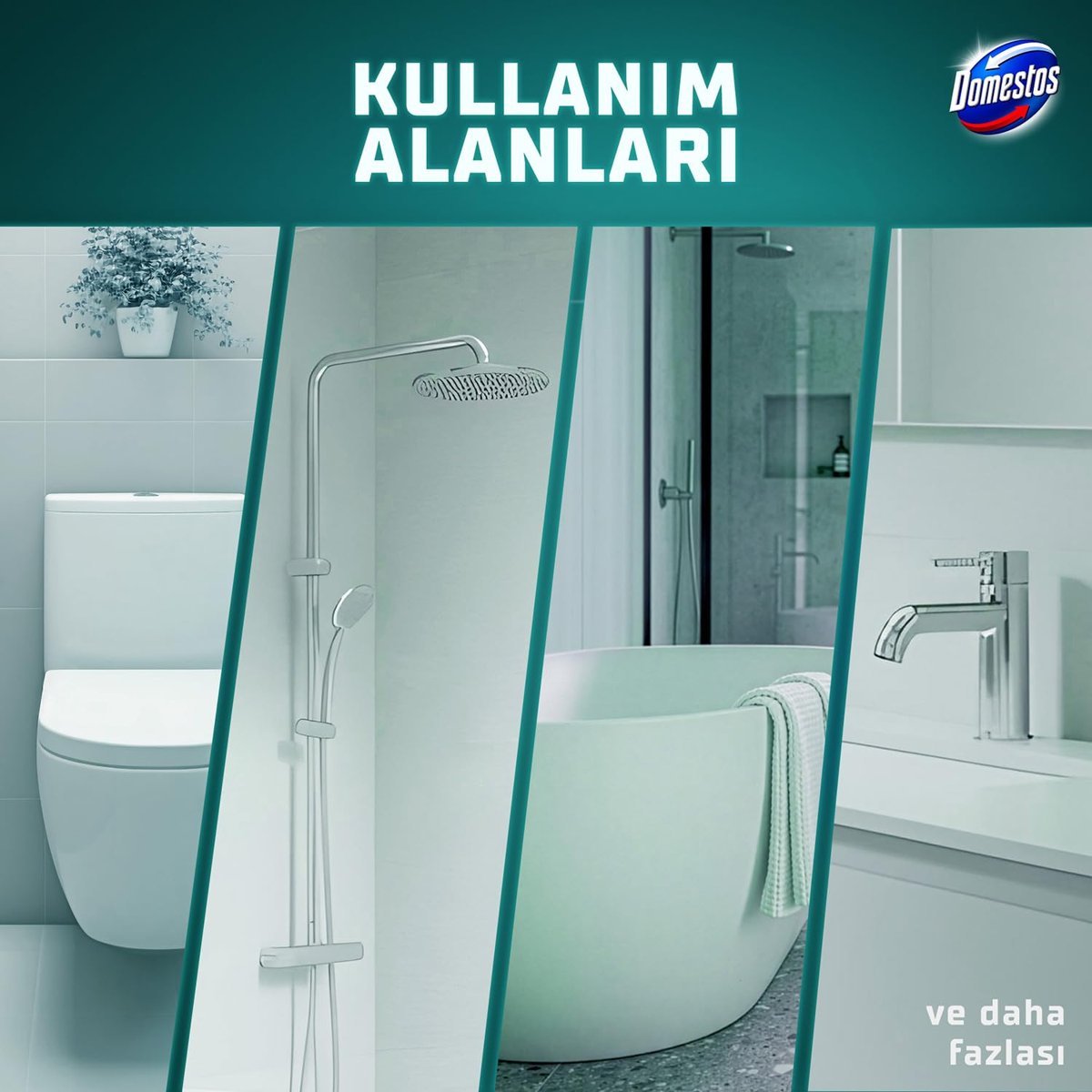 Domestos Dual Action Kireç Karşıtı Çamaşır Suyu 750 ml