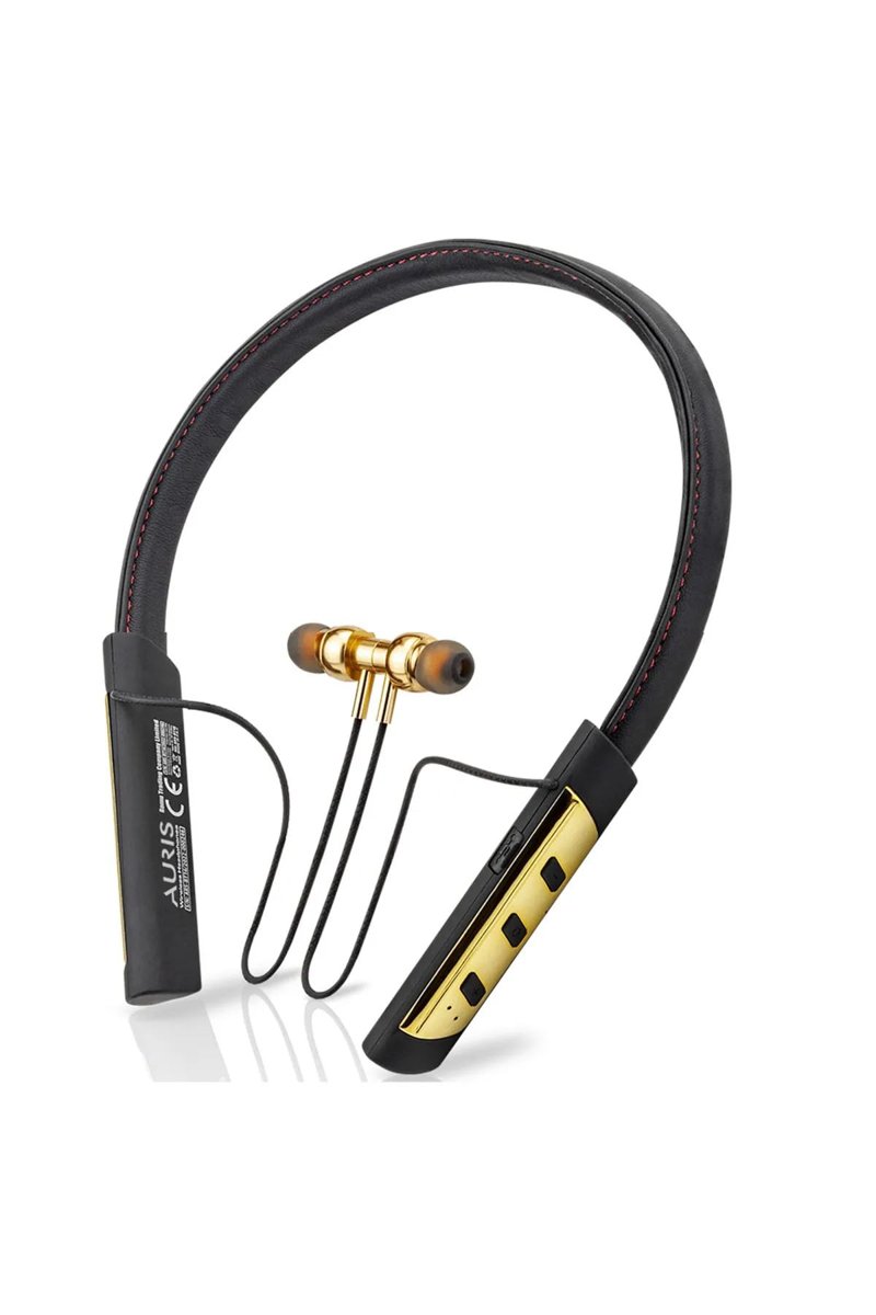 Auris BT16 Boyun Askılı Stereo Bluetooth Kulaklık, Gold