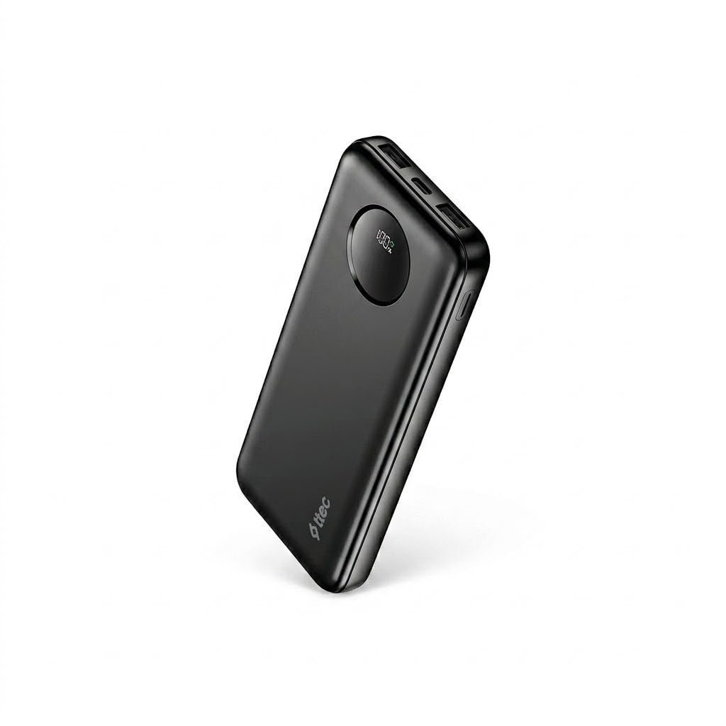 Ttec ReCharger LCD 10.000mAh PD 20W Taşınabilir Hızlı Şarj Aleti/Powerbank Siyah - 2BB282S