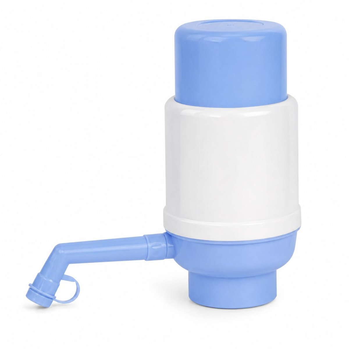 BPA'sız Manuel Damacana Pompası, 19 Litre Polikarbon ve Tritan ve 15 Litre Cam Damacana Uyumlu, Taşınabilir Su Pompası, Pratik ve Kolay Kullanım | BPA'sız Malzeme ile Güvenli İçme Suyu Kullanımı