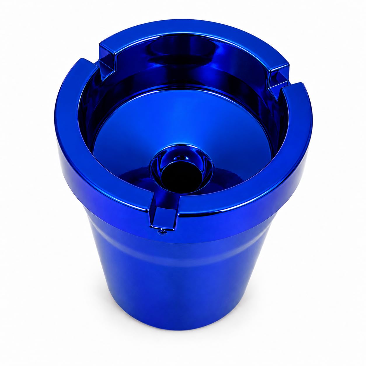 Orret Home 1 Adet Parlak Kaplamalı Plastik Küllük, Kokusuz Renkli Masaüstü Sigara Küllüğü, Modern Kül Tablası, Ev Balkon Ofis Kafe Bahçe İç ve Dış Mekan Kullanım, 8x10 cm (ASORTİ RENK)