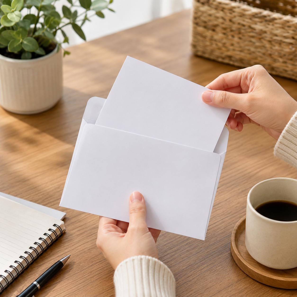 Orret Home 100 Adet Kendinden Yapışkanlı Beyaz Mektup Zarfı, Tutkallı Kapaklı Zarf, Davetiye Tebrik Kartı Para Evrak Posta Gönderim Ofis Okul Zarfı, Düğün Davetiyesi Not Kartı İçin, 16x11 cm