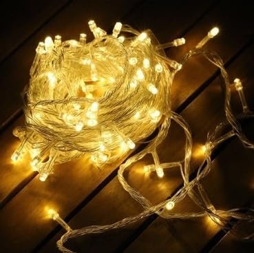 10 Metre 100 LED Fişli Günışığı Işık Zinciri, Dekoratif LED Lamba, Yılbaşı Ağacı, Organizasyon, Doğum Günü, Parti ve Özel Gün Dekorasyonu