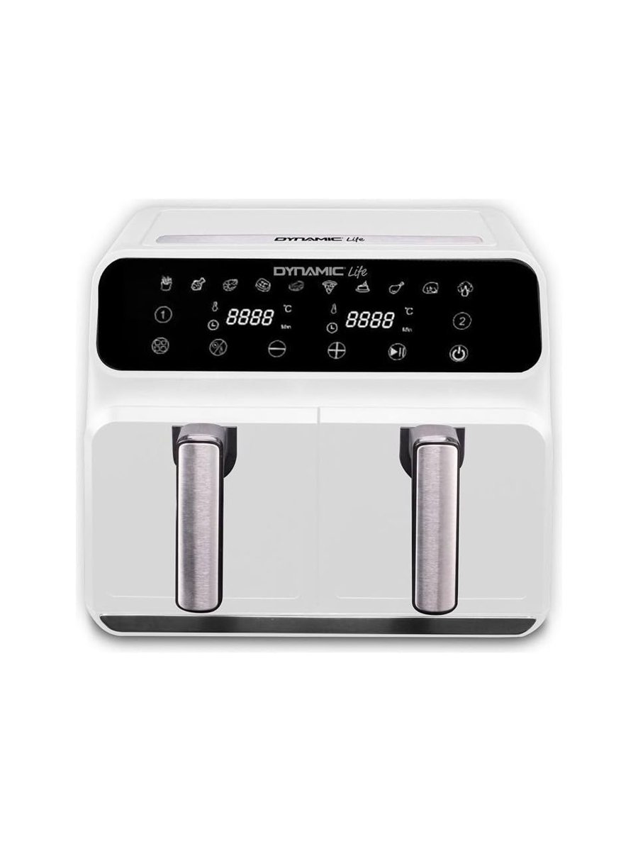 Pro Cooker Air Fryer 8 Litre 2 Hazneli Beyaz