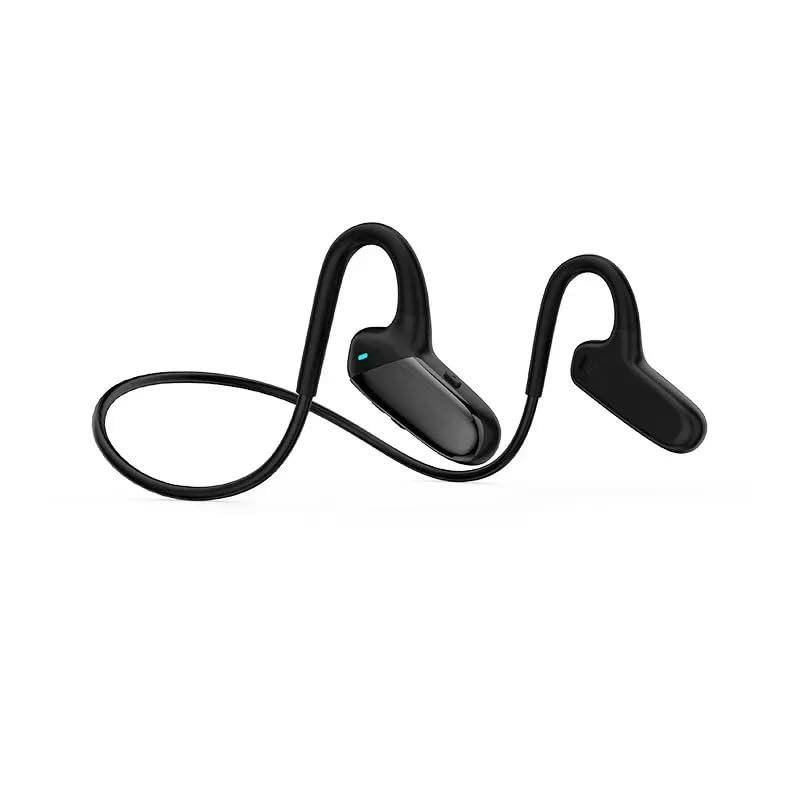Dunspin DS-T80 Kemik İletimli (Bone Conduction) Kablosuz Spor Kulaklığı | Bluetooth 5.0, 7 Saat Müzik Süresi, Kulak Açık (Open-Ear) Güvenli Tasarım Akıllı Telefon Uyumlu Bluetooth Kulaklık
