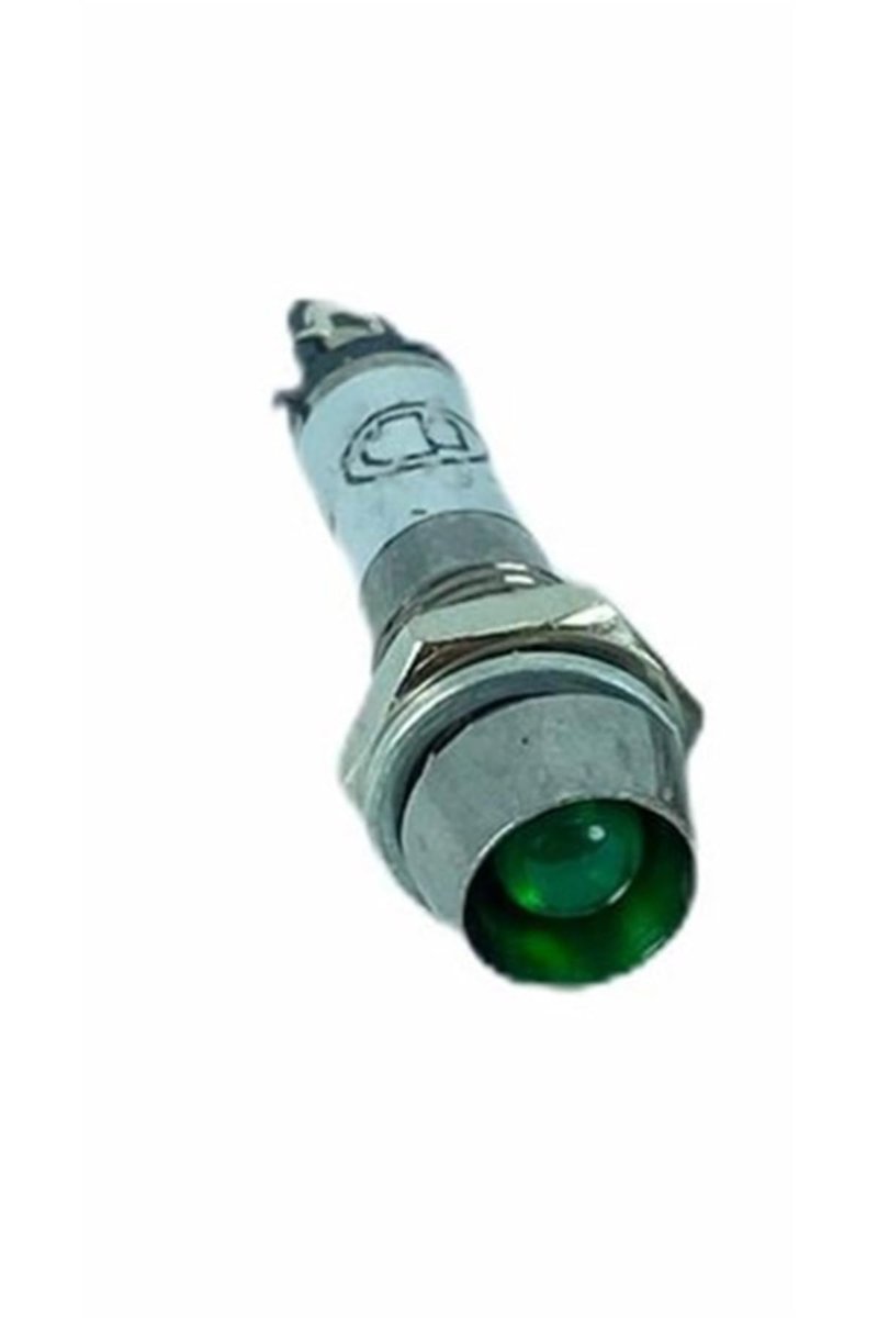 ARDUINO Sinyal Lambası Metal 8mm 220V Mavi