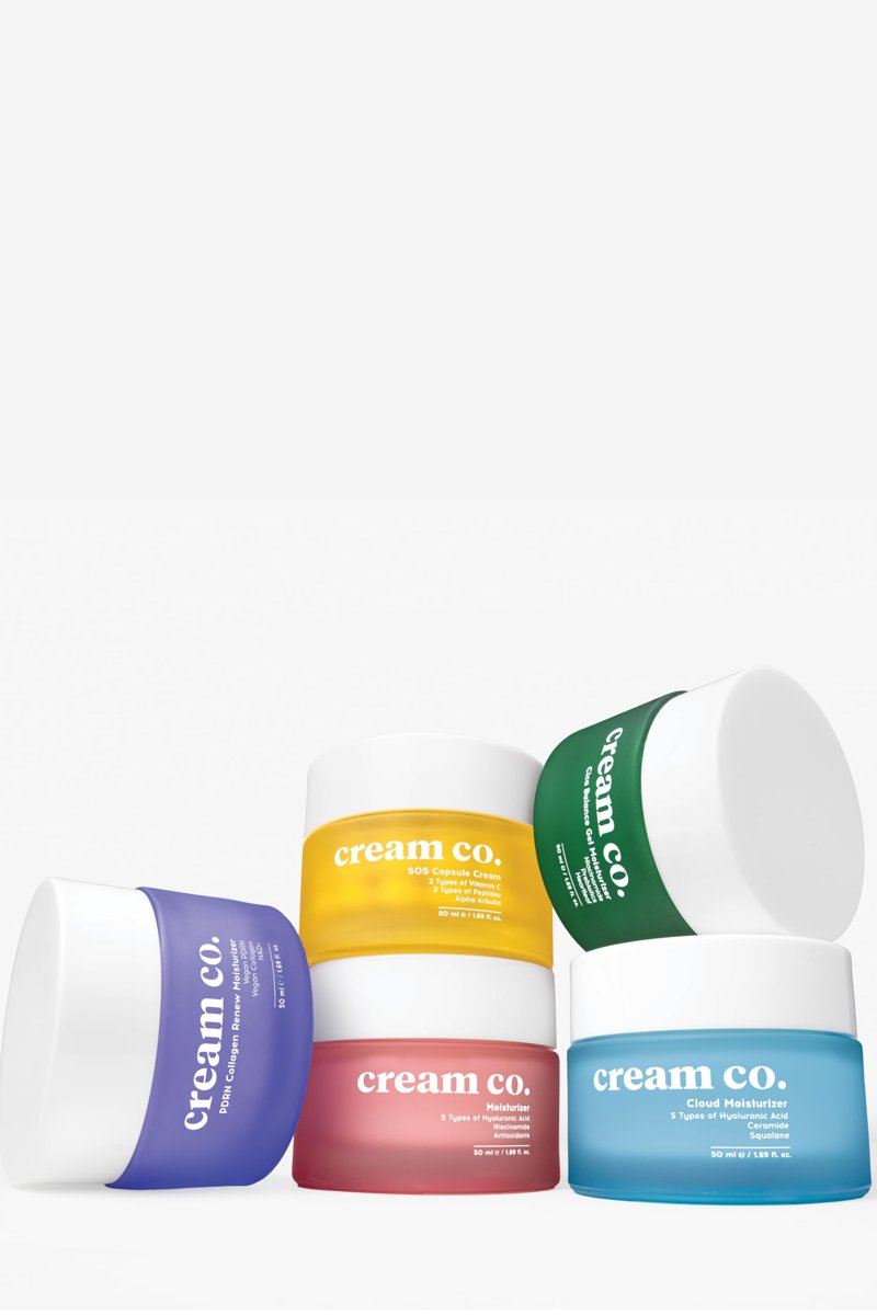 Cream Co. PDRN Kolajen Nemlendirici Yüz Kremi, Peptit NAD+ Argireline Sıkılaştırıcı Kırışıklık Karşıtı 50 ml