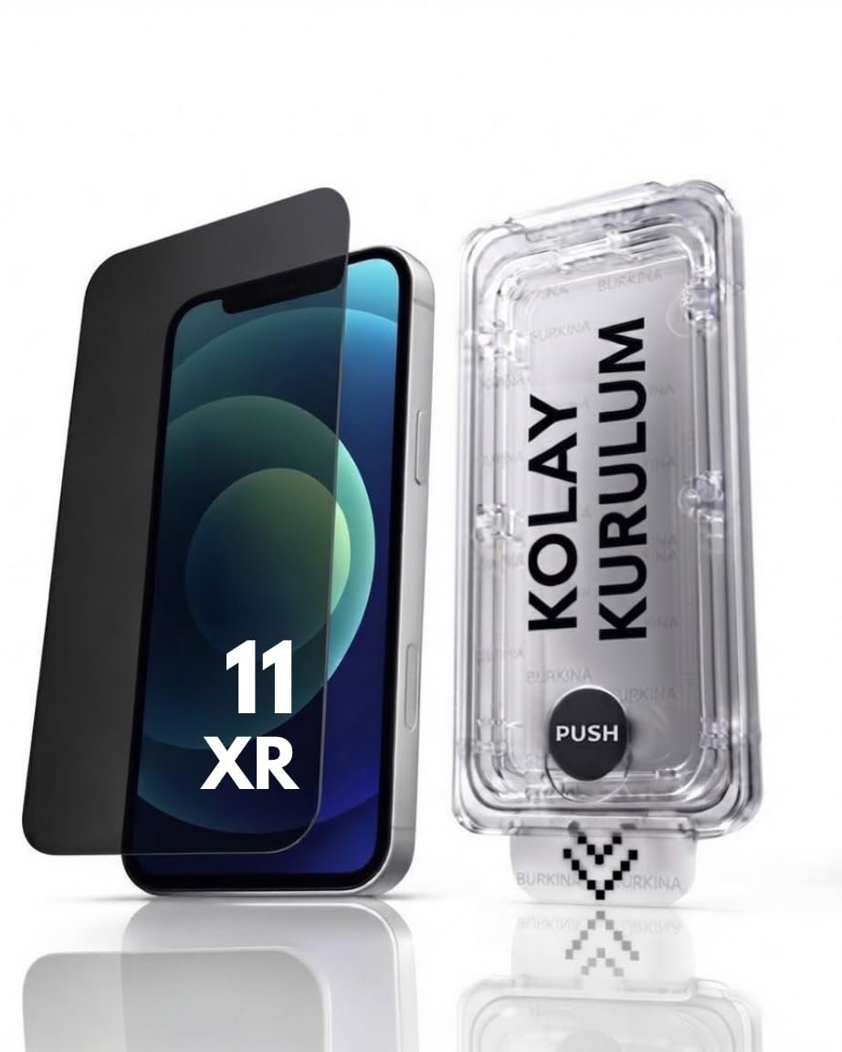 [SAPPHIRE CAM,KOLAY UYGULAMA SET] iPhone 11,XR ile Tam Uyumlu HAYALET EXTRA HD,Safir Cam, Aparat Seti,Ahize Korumalı,Tam Kaplayan, İnce Çerçeve,iPhone Ekran Koruyucu