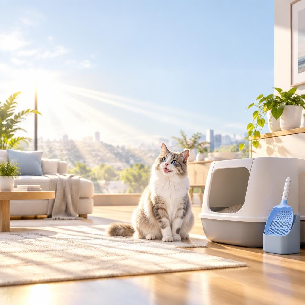 kedi kum küreği özel çift kademeli elek tasarımıyla evinizdeki tuvalet temizliğini hızlandırarak temiz kumların çöpe gitmesini tamamen önler ve size hijyenik bir ortam sağlar (Mavi)