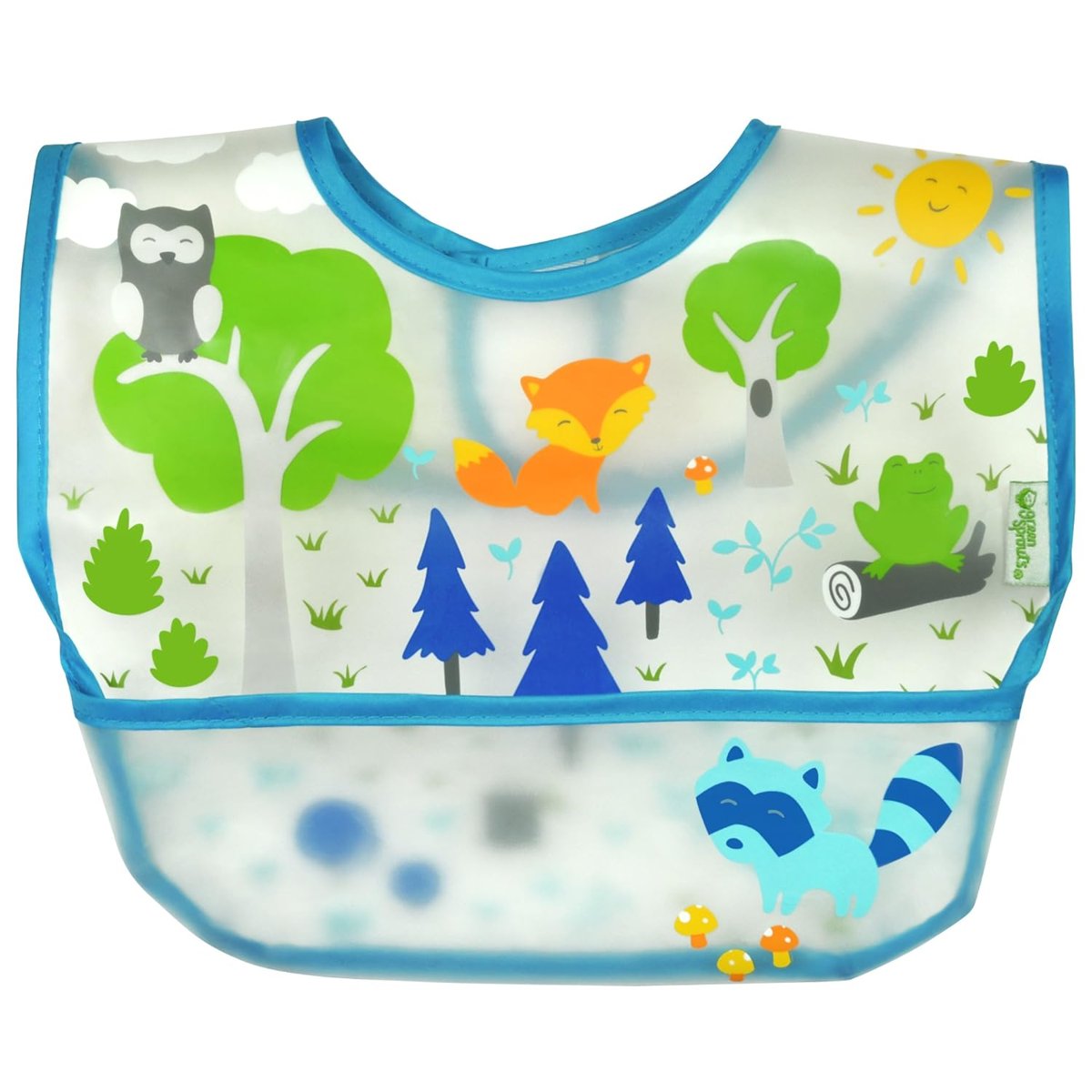 green sprouts I Play Baby 101361-251-25 Mama Önlüğü (Pembe, 9-18 Ay)