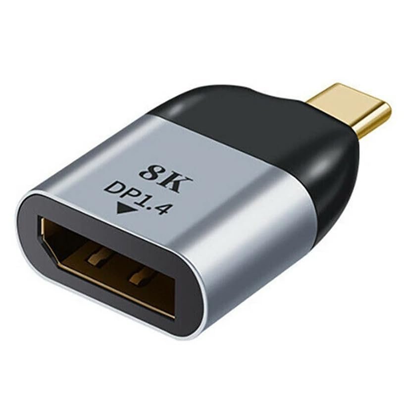 Coverzone Type-C To Displayport Çevirici USB C Macbook Uyumlu Adaptör Notebook Uyumlu Dönüştürücü S1
