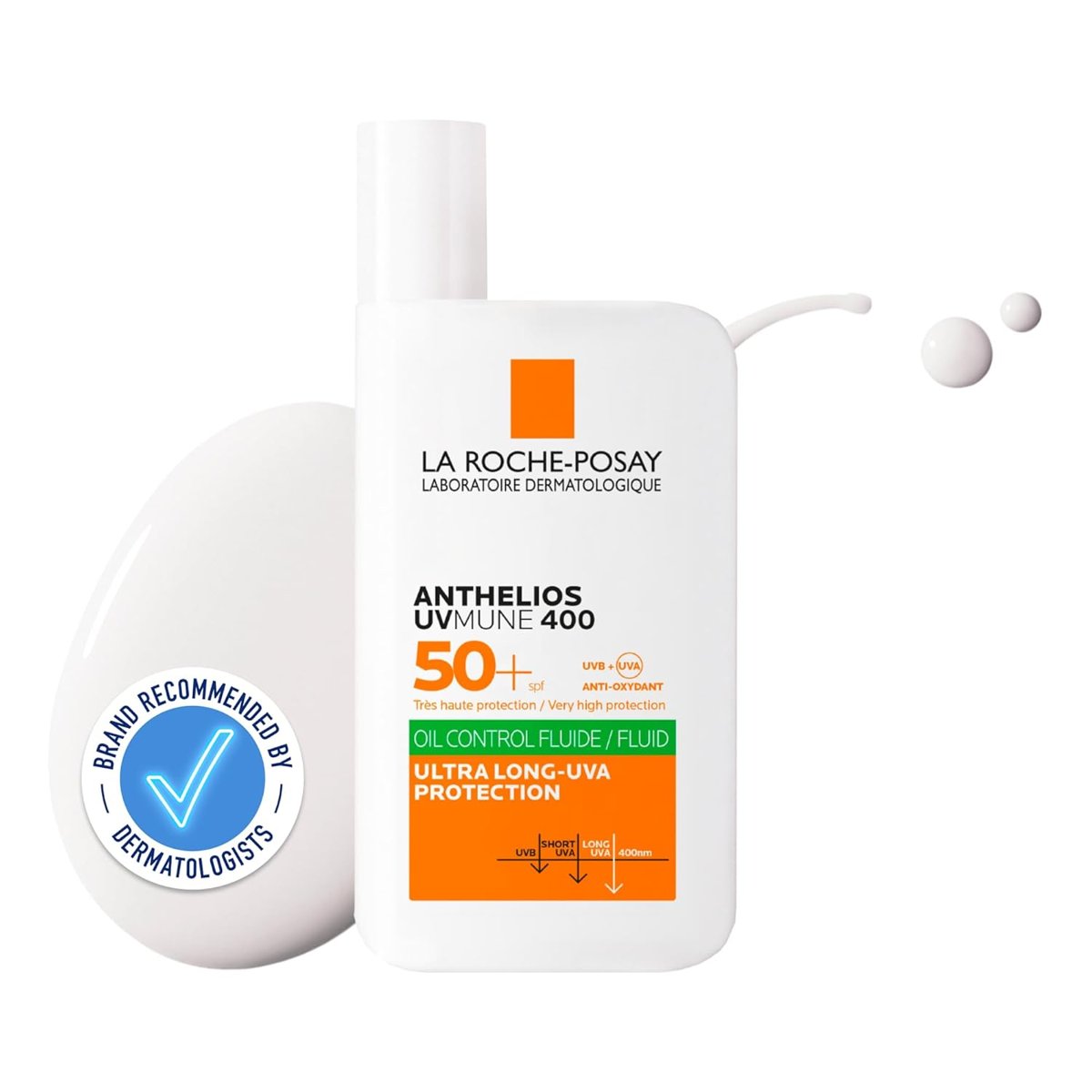 La Roche-Posay Anthelios Oil Control Fluid SPF 50+ Akışkan Yüz Güneş Kremi 50 ml