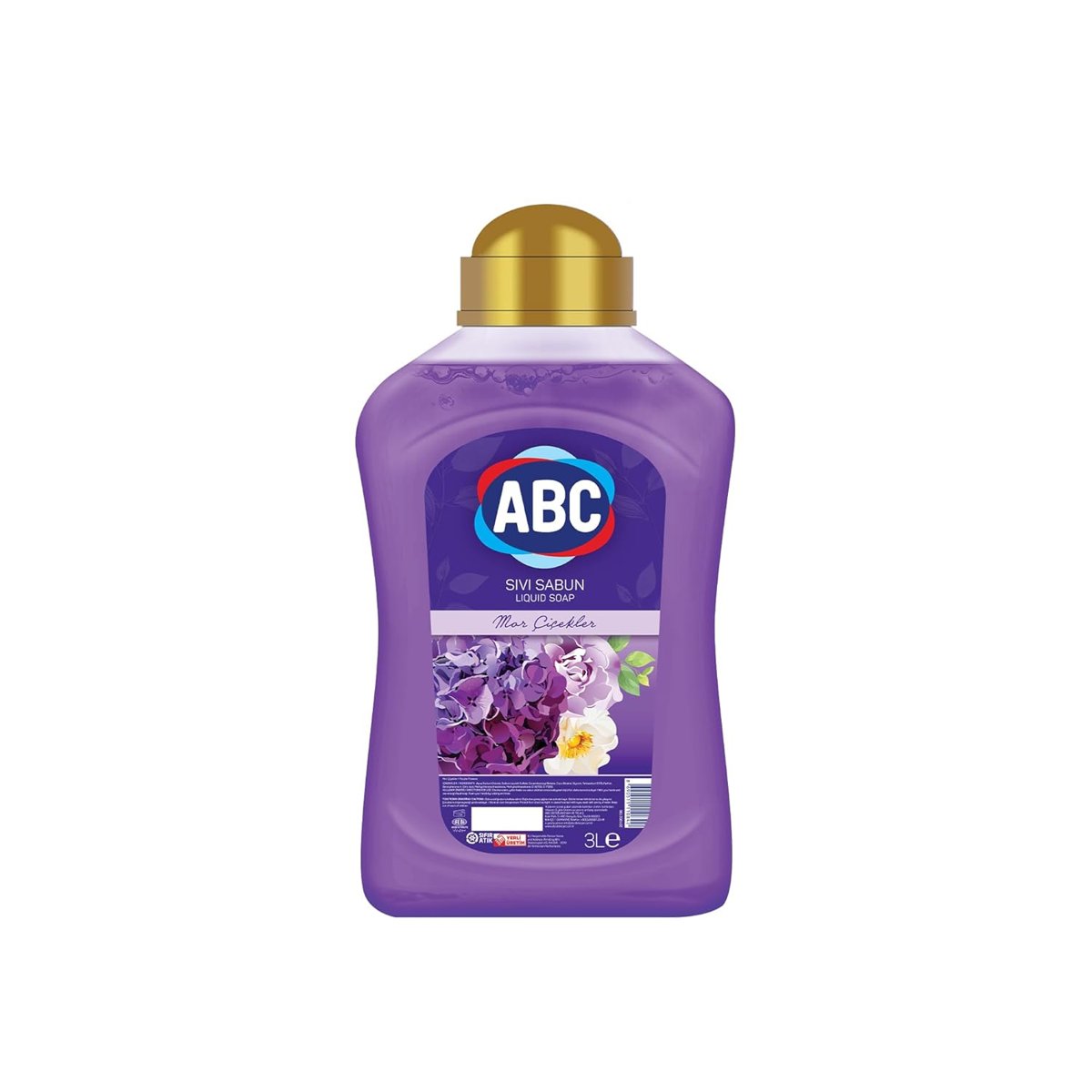 ABC DETERJAN Sıvı Sabun Mor 3 L