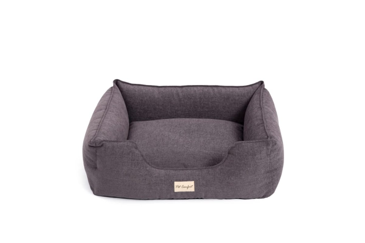 Pet Comfort Alpha Mirandus Antrasit Köpek Yatağı M 65x80cm