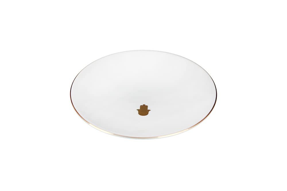 Porland Glamorous Turkuaz Çukur Tabak 20 cm
