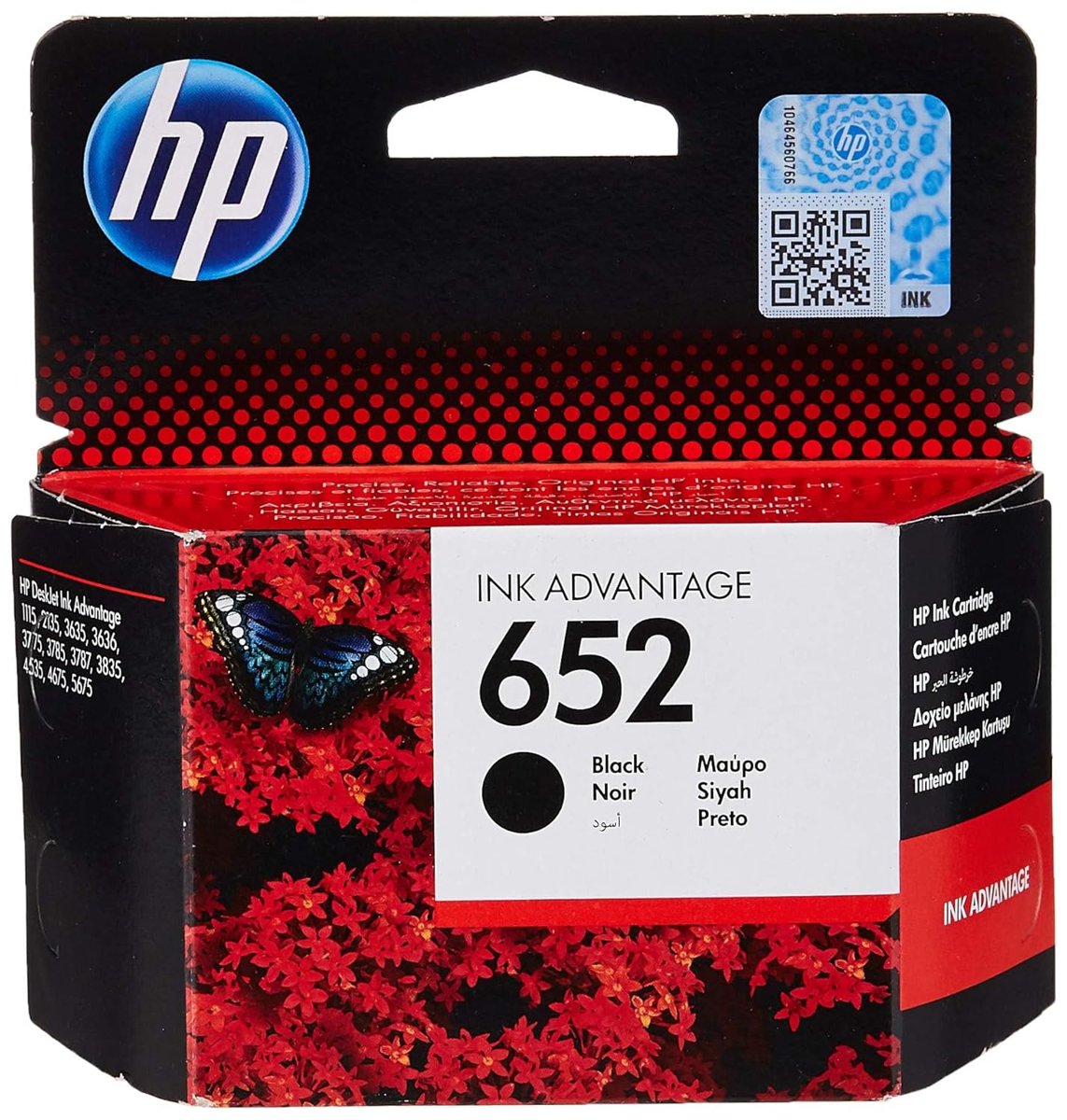 HP 652 Siyah Mürekkep Kartuş 360 Sayfa (F6V25AE)