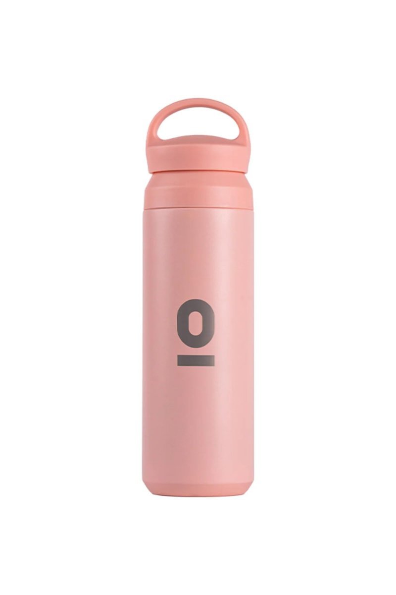 Espressolab Tutacaklı Termos 500 ml, Paslanmaz Çelik, Vakumlu Kapaklı, 5-6 Saat Isı Koruma, Pembe, No:132