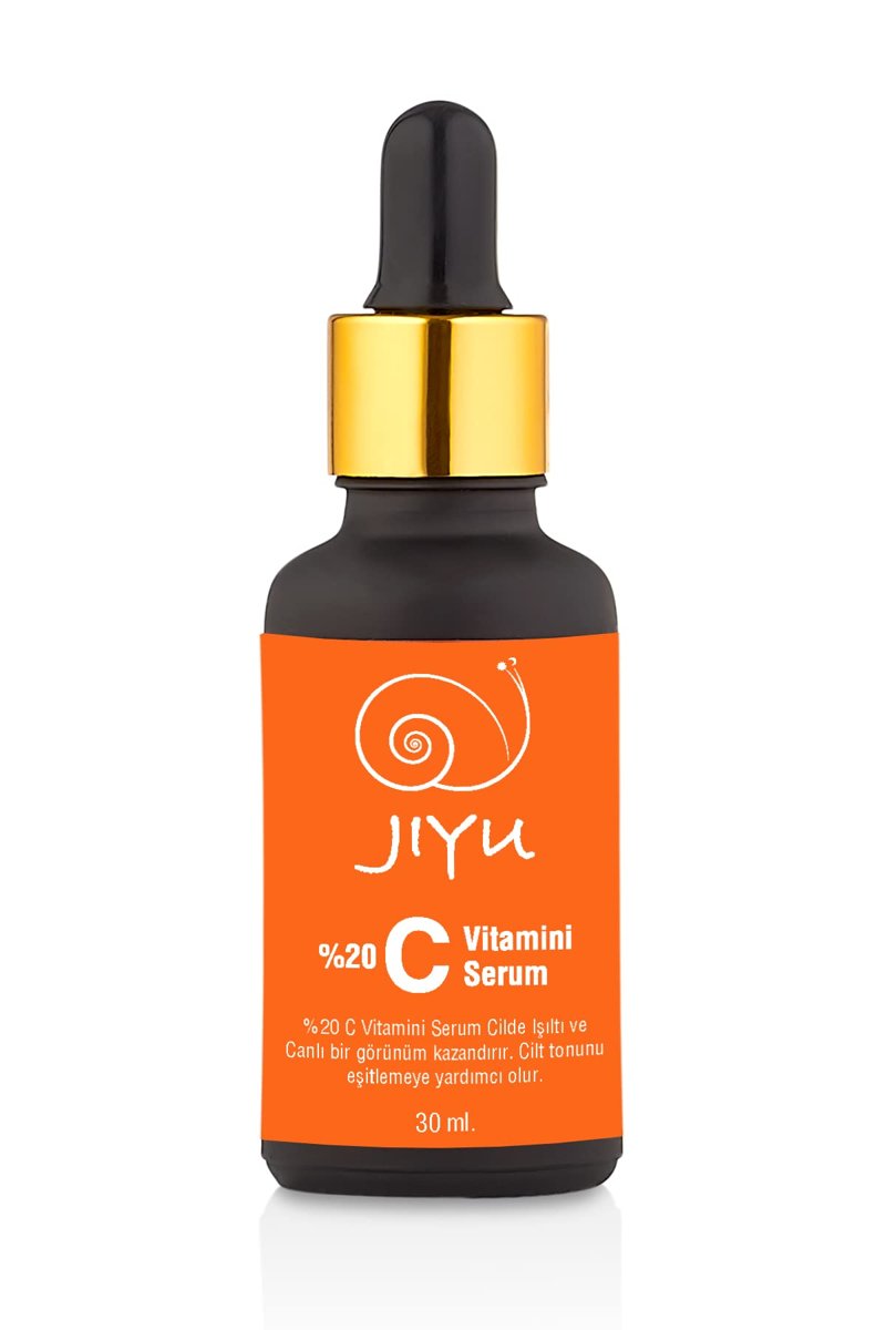 Jiyu%20 C Vitamini (Ascorbic Acid) İçeren Yüz Serumu, 30 ml – Cilt Bakım ve Nem Desteği İçin Hafif Formül