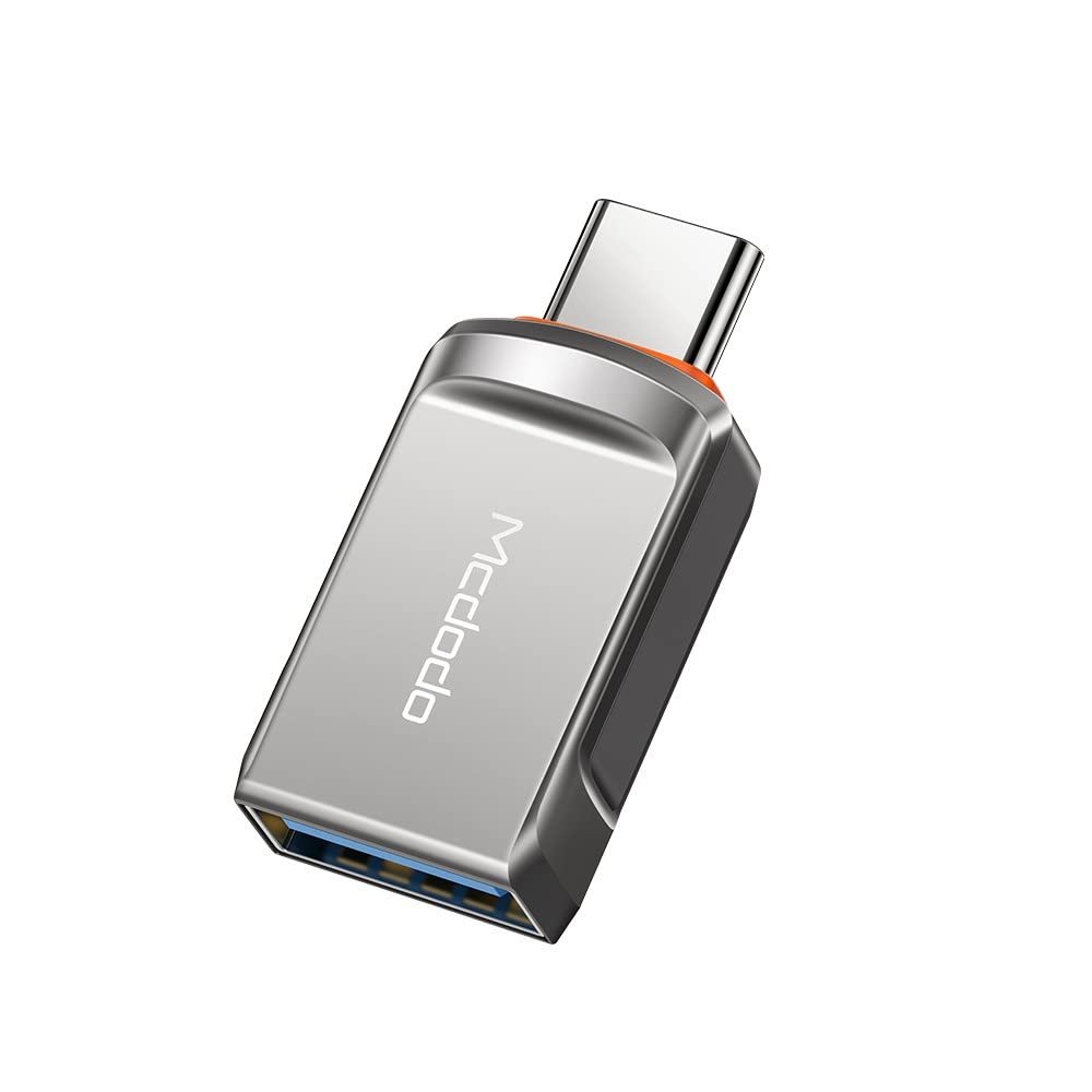 Mcdodo OT-8730 Usb To Type-C Çevirici Soket Converter Gri