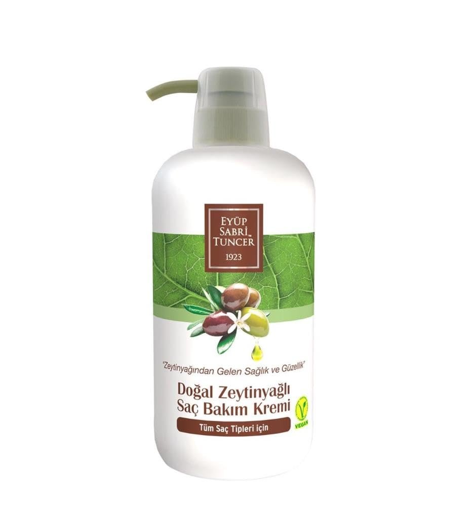 Eyüp Sabri Tuncer Doğal Zeytinyağlı Saç Kremi (600 ml)