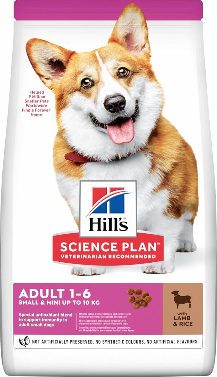 Hill's SP Kuzulu ve Pirinçli Küçük ve Mini Irk Yetişkin Köpek Maması 5+1KG