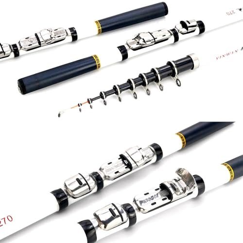 Valkyrie 3 Metre Karbon Fiber Balık Olta Kamış - 9 Boğum 9 Halka Teleskopik -