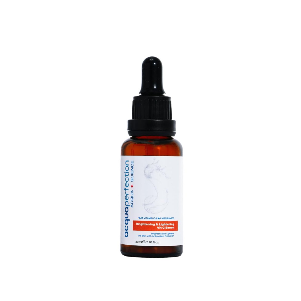 Acqua Perfection C Vitamini Aydınlatıcı ve Renk Ton Eşitleyici Bakım Serumu, Cilt Leke Karşıtı, Bariyer Onarıcı 30ml Hamilelik  Güneş Leke Karşıtı
