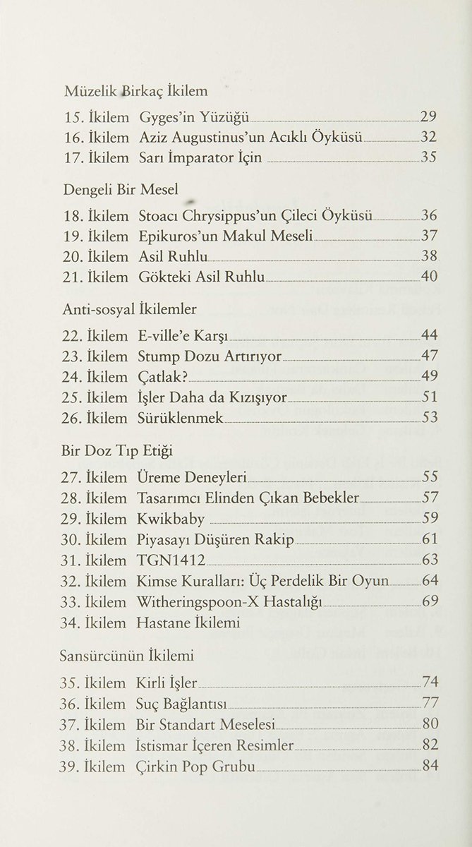 101 Ahlak İkilemi