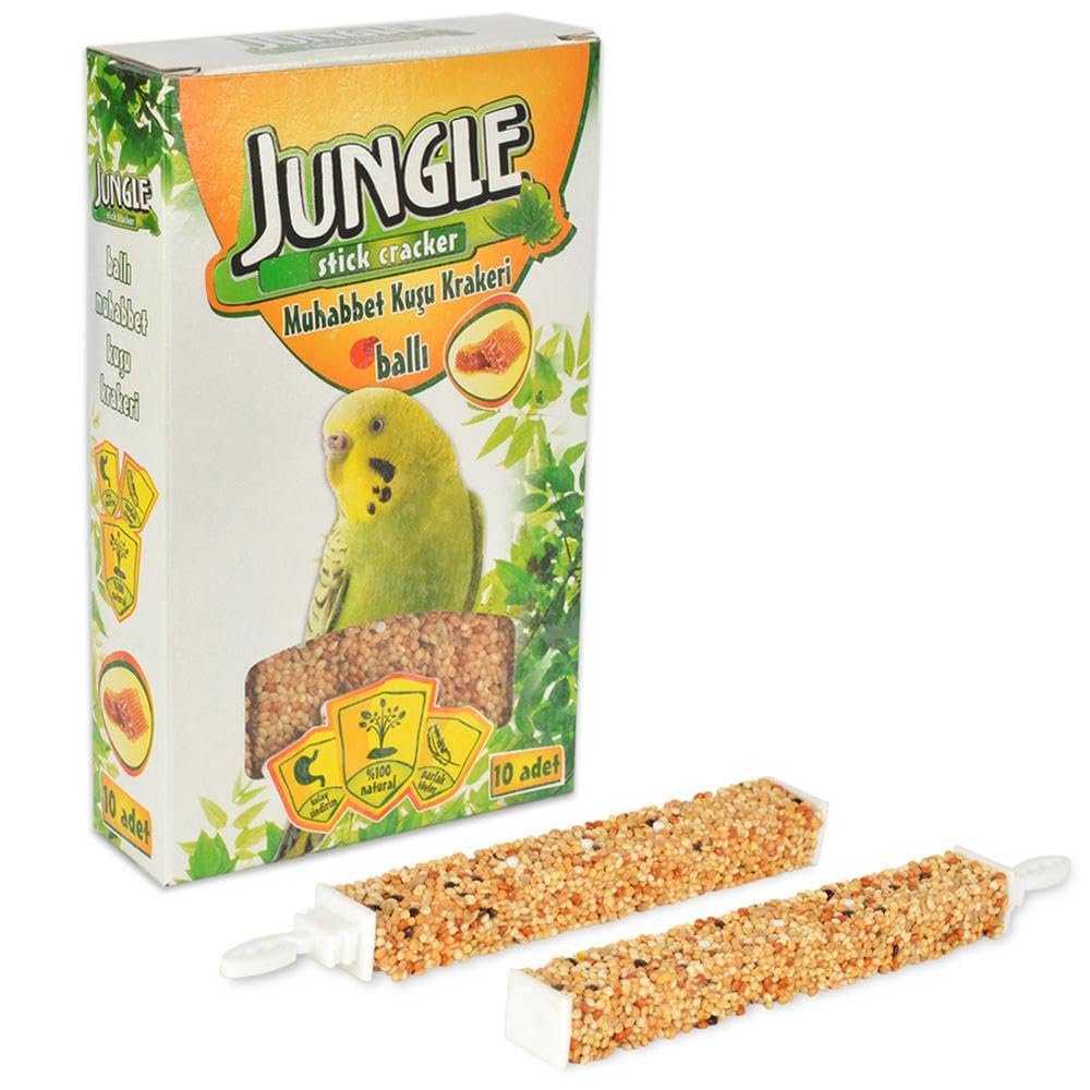 Jungle Tava Muhabbet Kuşu Krakeri, 10'lu Paket