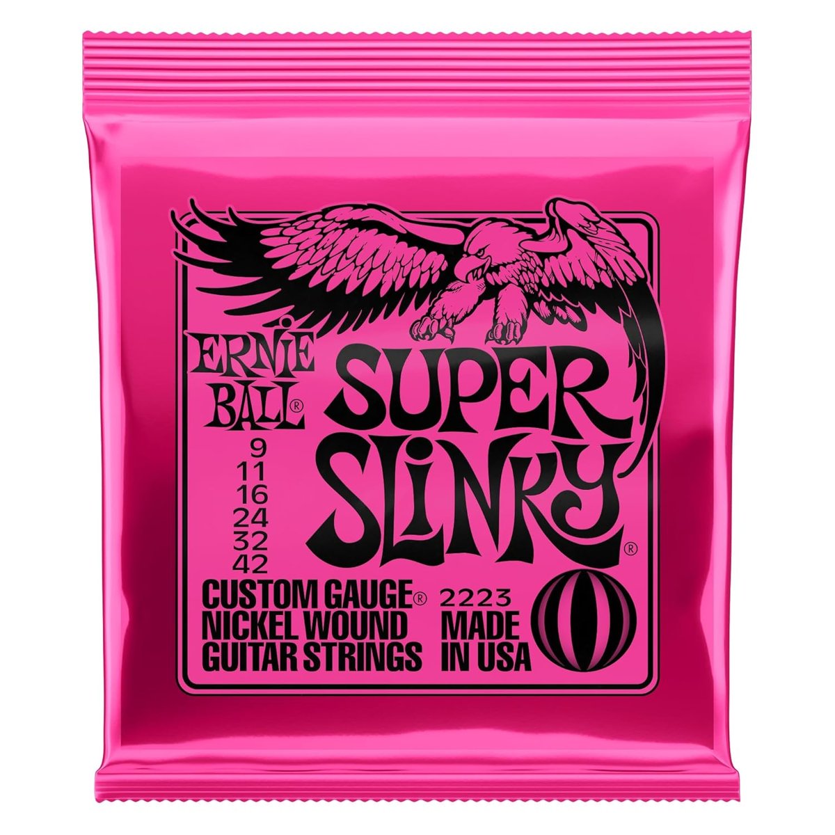 Ernie Ball P02223 Super Slinky 09-42 Elektro Gitar Teli