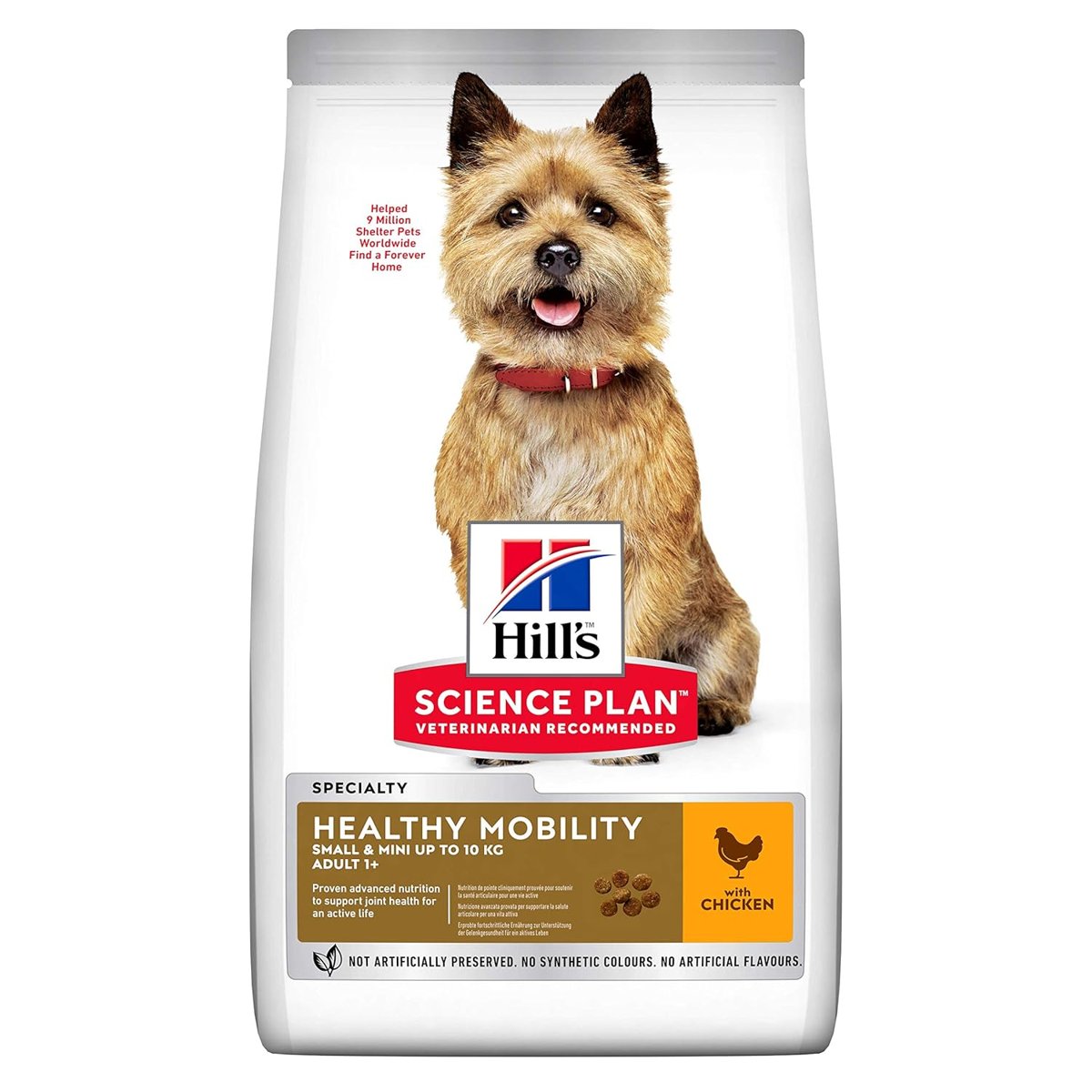 Hill's SCIENCE PLAN Hareket Kabiliyeti Küçük ve Mini Irk Tavuklu Köpek Maması 1.5 kg