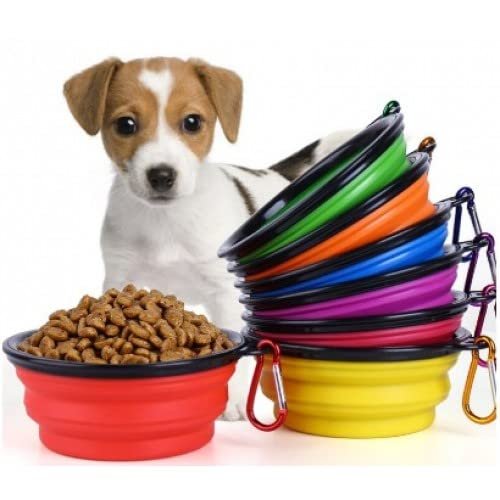 TİNEKE Katlanabilir Kedi Köpek Mama Ve Su Kabı