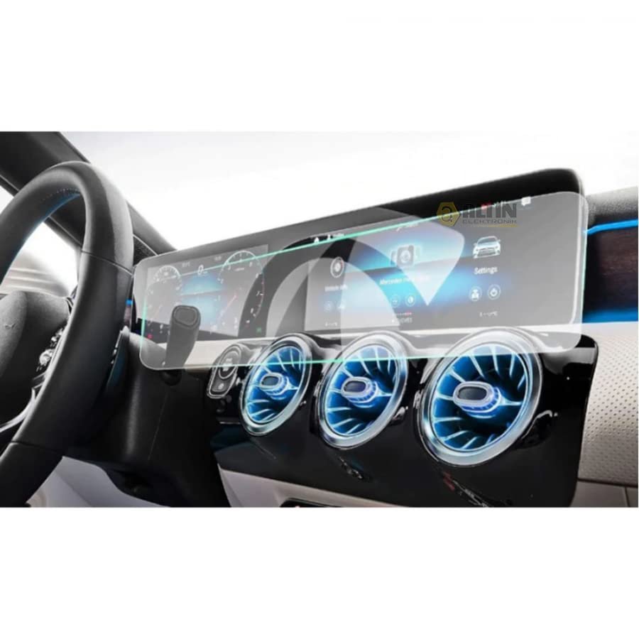 ael-tech Mercedes CLA 180 2019 2022 Navigasyon uyumlu Nano Ekran Koruyucu