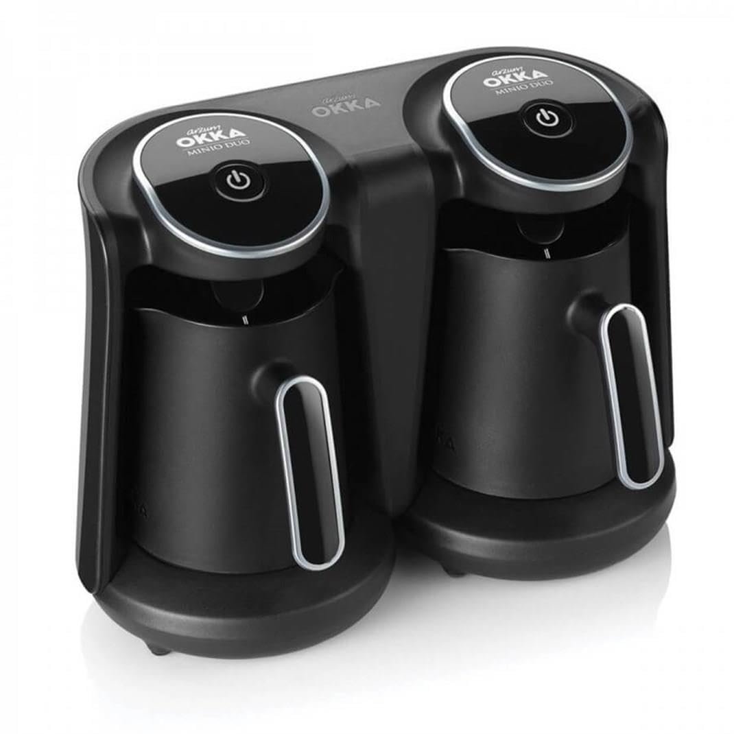 Arzum Okka Arzum OK006-K OKKA Minio Duo Türk Kahvesi Makinesi, 8 Fincan Kapasite, 880 W, Krom