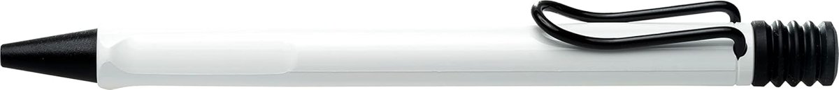 LAMY SAFARI TUKENMEZ KALEM SIYAH RENK KLIPS BEYAZ