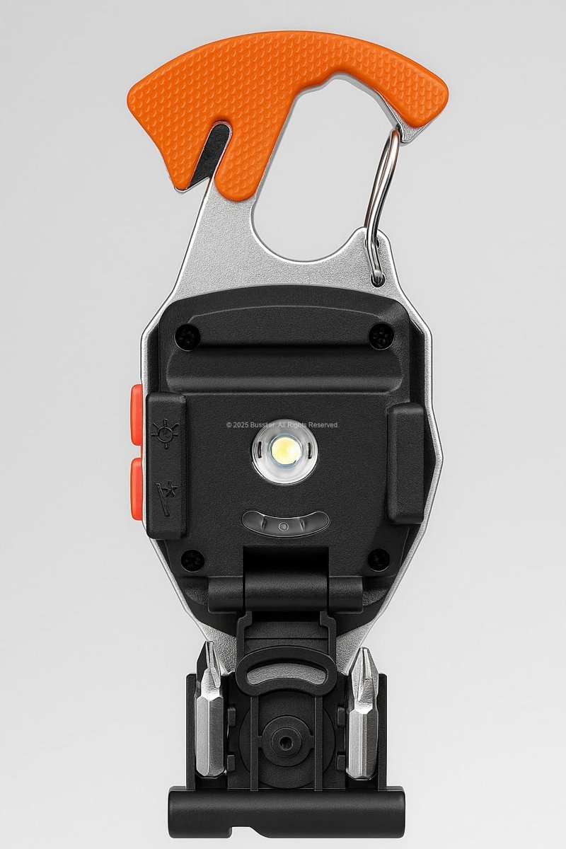 Busstier Çok Fonksiyonlu Mini Led Lamba Anahtarlık ve Çakmak Şarjlı Taşınabilir Kamp Lambası 7 Işık Modlu Şarjlı Acil Durum Işığı Outdoor Anahtarlık Lamba