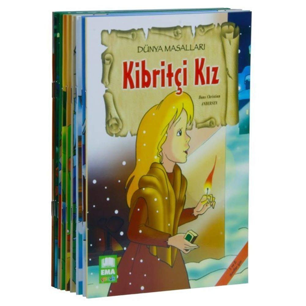 Dünya Masalları Seti - 10 Kitap Takım Küçük Boy