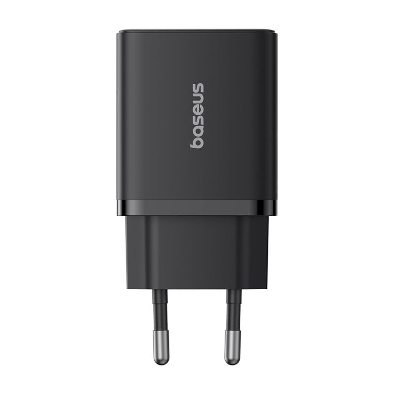 Baseus Cube C+U 20W Şarj Cihazı-Siyah