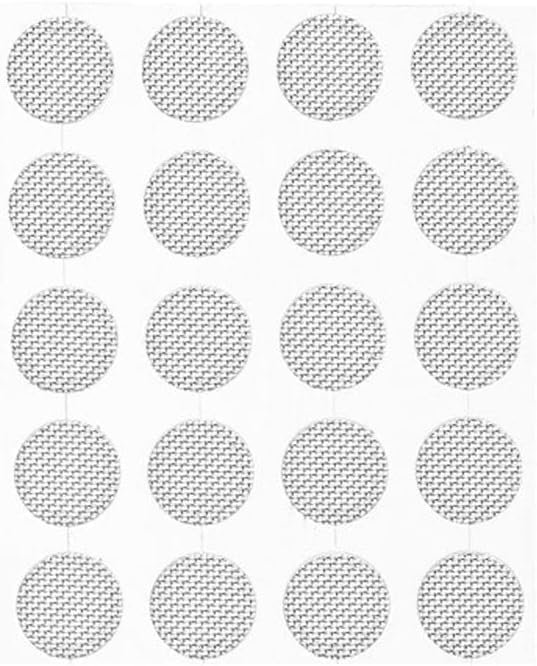 JJLFresheners 20 Adet/Set Kulaklık Filtreleri Kulaklık Filtre Mesh, Kulaklık Koruyucu Filtreler Kulaklık Aksesuarları, Kulaklık ve Kulak İçi Kulaklıklar 4 Boyut (4mm)