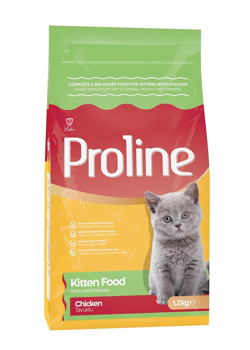 Proline Tavuk Etli Yavru Kedi Maması 1.2 KG