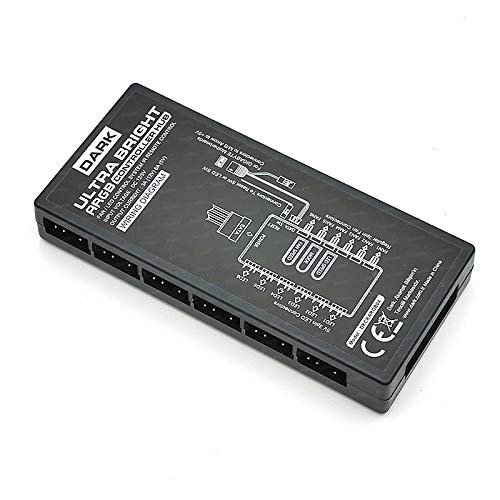 Dark ARGB Hub 6 Fan Takılabilir 3+3pin, Anakart Kontrollü, SATA Güç Bağlantı (DKCKHUBARGB)