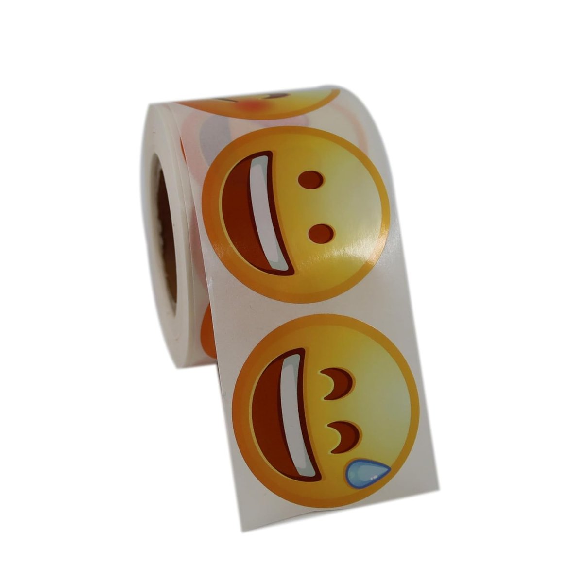 hazır etiketler , hazır al hızlı al Emoji Etiketi 9 Farklı Emoji Surat 50mm Çap Ruloda 500 Adet Kend