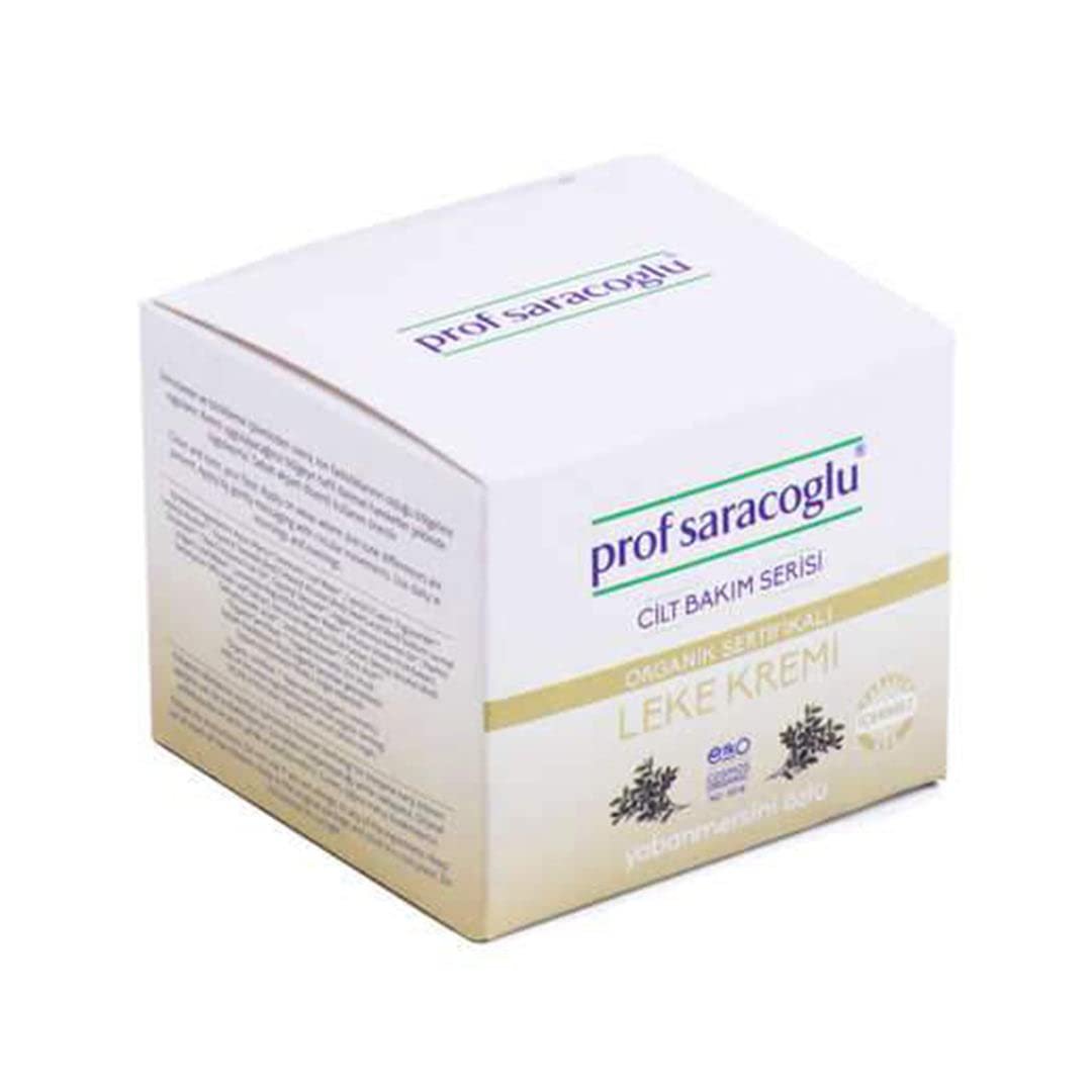 Prof Saracoglu Organik Leke Kremi 50ml