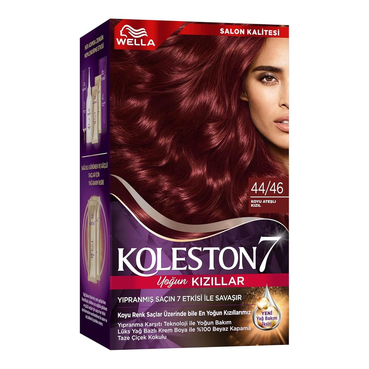 Koleston Supreme Kit Saç Boyası 44/46 Koyu Ateşli Kızıl